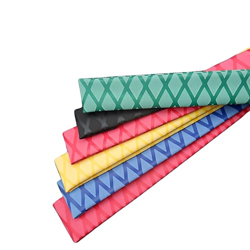 X-Tube Heat Shrink Sleeve Wrap for Fishing Rod and Sports Equipment Handles with Non Slip Waterproof and Insulation 40 Inch Length, 2:1 Shrink Ratio 8 Color 6 Size (1, Bule, 1M-25MM) - color: Bule, size: 1M-25MM