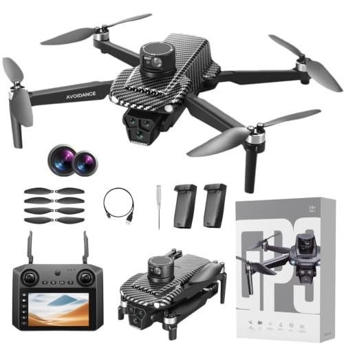 GPS Drone with 4K UHD EIS Camera for Adults, Foldable Quadcopter for Adults