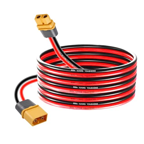 14AWG 10FT XT60 Extension Cable Male to Female Connector - size: XT60-XT60 3M(9.84ft)