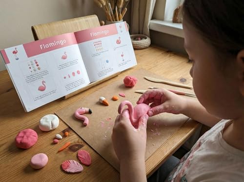 BOHS Foam Clay Kit, 24 Colors, Air Dry Modeling Clay for Arts and Crafts