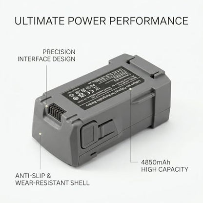 Mini 5 Pro Intelligent Flight Battery, 4850mAh 47 Mins Flight Time Replacement Battery for Mini 5 Mini 4 Mini 3