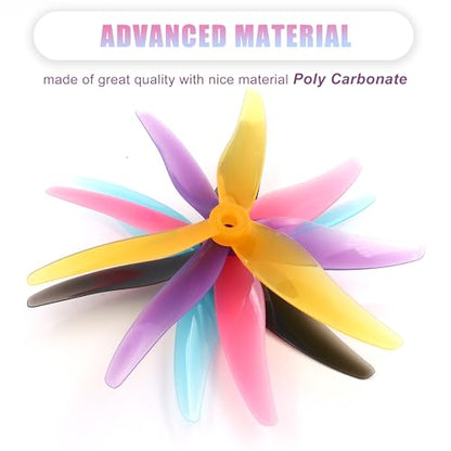 20PCS Gemfan Hurricane 51477 FPV Propellers for 2206-2407 Motor for FPV