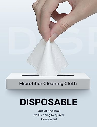 JSAUX Microfiber Cleaning Cloth 50 Pack, Lens Wipes for Eyeglasses Screen - color: 50 Pack, size: 50 Count (Pack of 1)