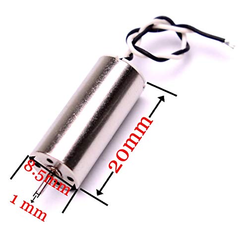 YoungRC 8520 Coreless Motor 8.5 x 20mm Brushed Motors+75mm CW CCW Propeller
