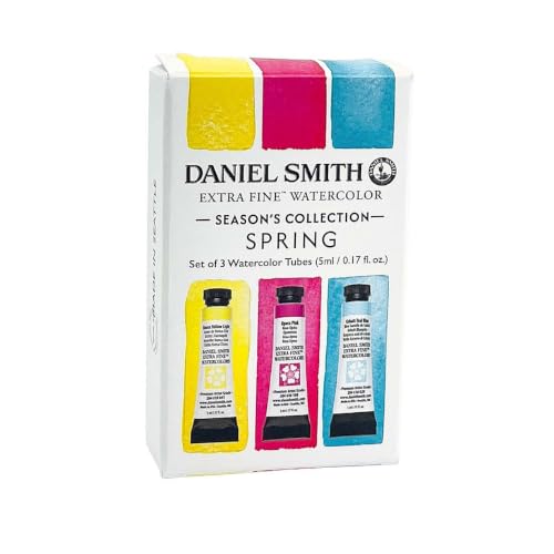 DANIEL SMITH Spring Set 5ml Tubes Seasons Collection (Set of 3 Tubes) Extra Fine Watercolor