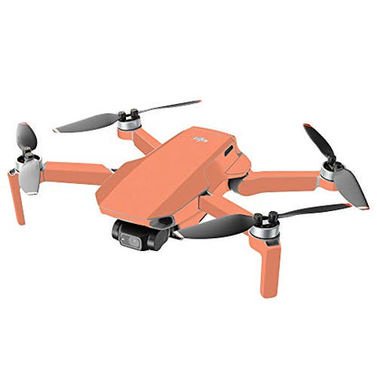 MightySkins Compatible with DJI Mini 2 Portable Drone - Solid Peach | Protective, Durable, and Unique Vinyl Decal wrap Cover | Easy to Apply, Remove, and Change Styles | Made in The USA - color: Solid Peach