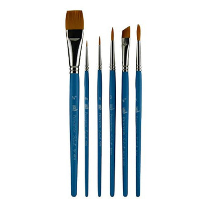 Princeton Select Artiste Brush Set No. 21, Synthetic, 6 Piece, 1 Count - size: SET 21- 6 BRUSH SET