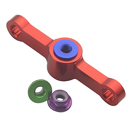 WMYCONGCONG 25 PCS M5 Aluminum Nylon Lock Nuts M5 Flange Nylon Insert Self-Locking Nut with Quick Release Wrench Tool for RC Drone FPV Parts