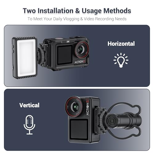 Cold Shoe Expansion Adapter for DJI Osmo Action 5 Pro 4 3,Stable Mounting - color: Cold Shoe Expansion Kit