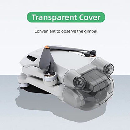 Mini 3 Pro Camera Lens Cap Len Cover Gimbal Vision Sensor Protective Cover for DJI Mini 3 Pro Drone Accessories (Light Grey)