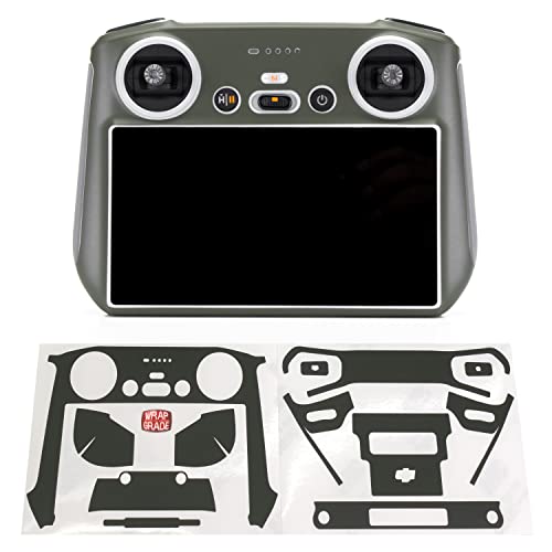 WRAPGRADE Skin Stickers Compatible with DJI RC (Amy Green) - color: AMY GREEN