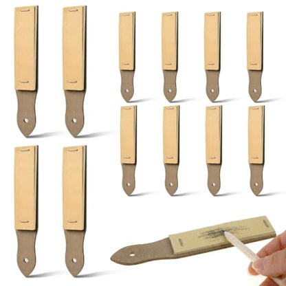 12 Pcs Sandpaper Pencil Sharpener for Sketch Charcoal Pastel