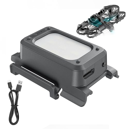 Strobe Light for DJI Neo 2, Neo 2 Light Landing Gear, Raises Height by 10mm, Night Lighting, Drone Accessory, with USB Charging Cable