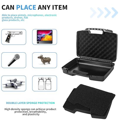 16.5" x 11.8" x 4.7" Portable Hard Case, Water‑Resistant Tool Storage Case - size: 16"