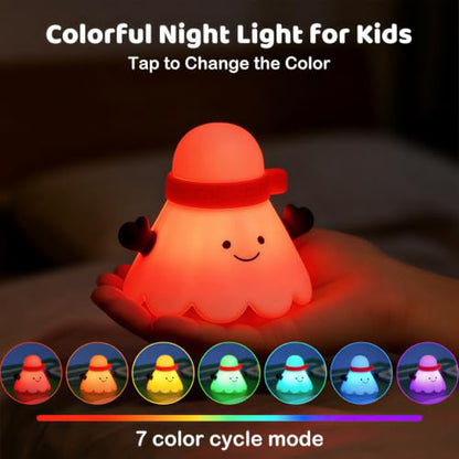 Badminton Baby Mini Night Light for Kids with Lanyard Bedroom Lights - color: Badminton