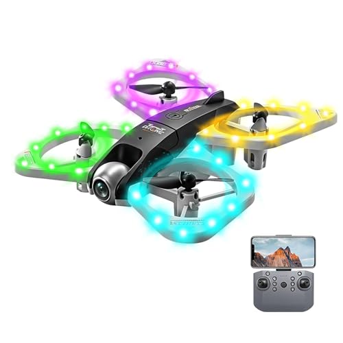 S3 WiFi FPV 6-Axis Gyro & 360° Flip Drone with 480P HD Camera for Beginners (White)