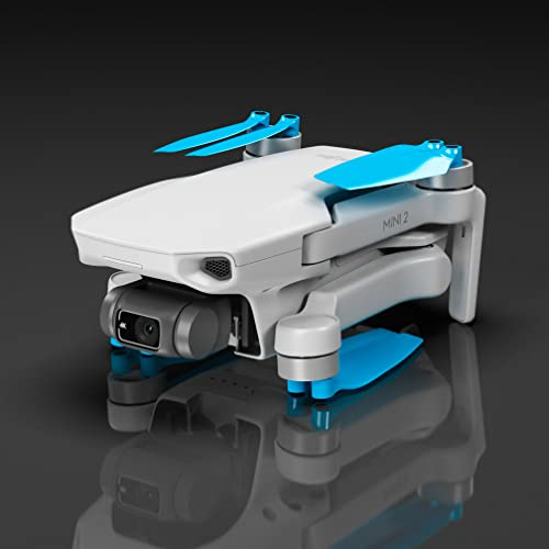 Master Airscrew Stealth Propellers for DJI Mini 2, Mini 2 SE, Mini SE & Mini 4K - Blue, 4 propellers in set - color: Blue