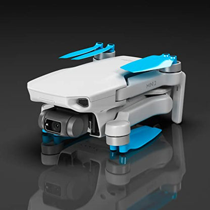 Master Airscrew Stealth Propellers for DJI Mini 2, Mini 2 SE, Mini SE & Mini 4K - Blue, 4 propellers in set - color: Blue