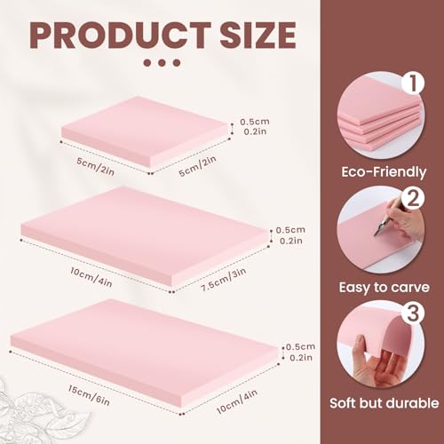 LINSIRON Linocut Kit for Printmaking, Linocut Tools Block Printing - size: Kit-12Pack