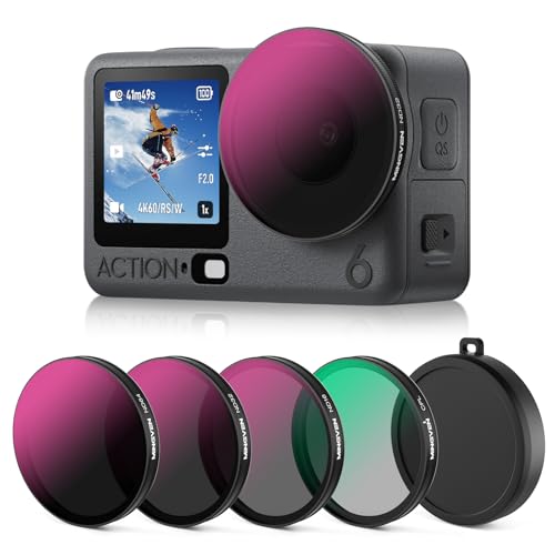 Osmo Action 6 ND Filter Set + Lens Silicone Cover - style: Action 6