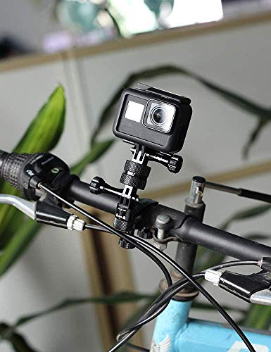 HSU Aluminum 360° Rotation Camera Mount, Vertical Swivel Tripod Adapter