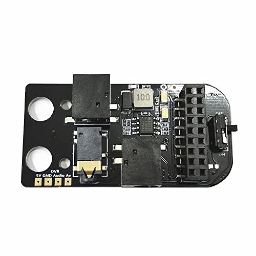 TECKEEN Adapter 5.8G RX Port 3.0 Simulation Easy Use Accessories 5V 3A Analog Receiver Module Small Board for DJI FPV Goggles V2
