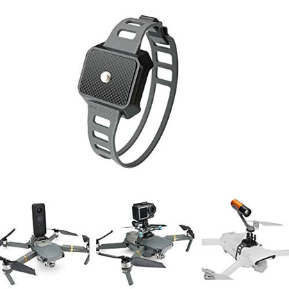 Multifunctional Clamp Mount Extension Drone Camera Expansion Holder, for Mavic 3/Air 2s/2 /Pro Mavic 2 Osmo Action Flight Light LED Display Screen
