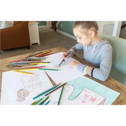 Pacon® PAC4809 Drawing Paper Ream, Heavyweight, 9" x 12", White, 500 Sheets