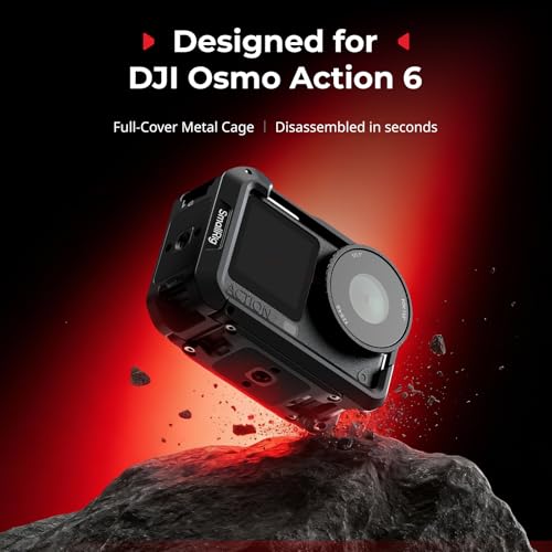 SmallRig Cage & ND Filter Kit for DJI Osmo Action 6-6374 - style: Advanced Cage+Filter Kit