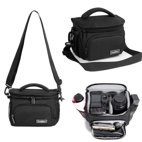 Cwatcun Compact Camera Sling Bag, Crossbody Case for DSLR/Mirrorless - size: S