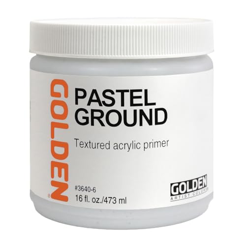 Golden Artist Colors - Acrylic Ground for Pastels 16oz. (473 ml) jar'