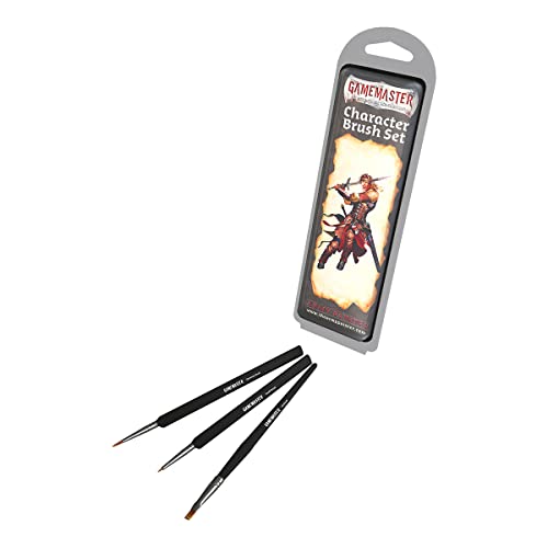 The Army Painter, GameMaster Character Brush Set, 3 brushes