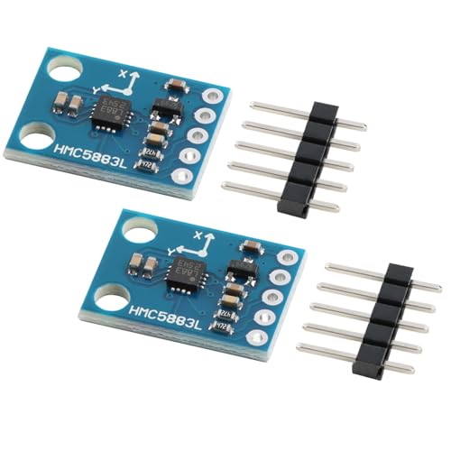 2Pcs HMC5883 3-Axis Magnetic Sensor Module GY-273 Compass for Robotics GPS