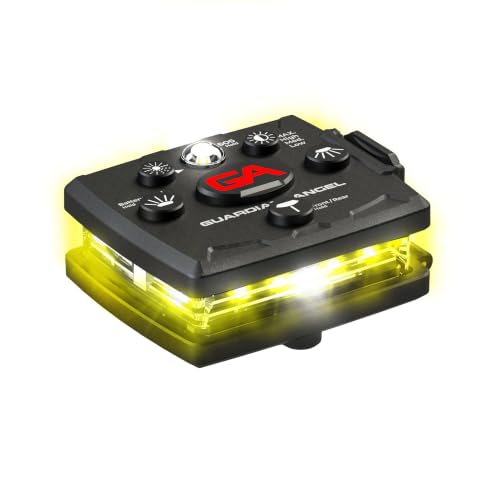 Guardian Angel Micro Safety Light - Yellow Front & Yellow Rear - color: Yellow/Yellow