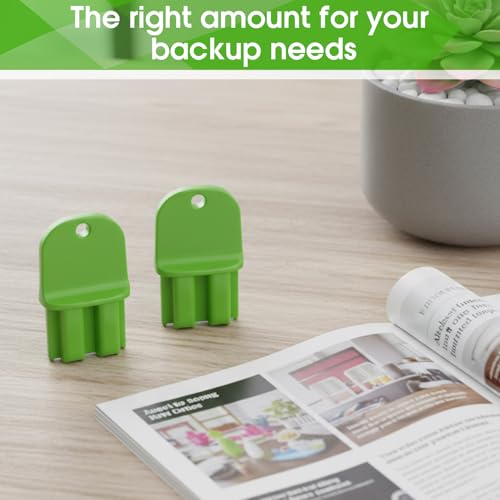 2 Pack Key Compatible with Protecta Evo Express,Bright Green - color: Bright Green