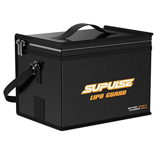 SUPULSE Fireproof Explosionproof Large Capacity Bag - size: big