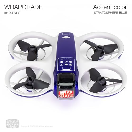 Wrapgrade for DJI NEO Accent Color Sticker (Stratosphere Blue) - color: Stratosphere Blue