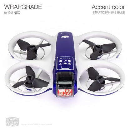 Wrapgrade for DJI NEO Accent Color Sticker (Stratosphere Blue) - color: Stratosphere Blue