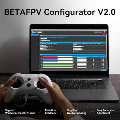 BETAFPV LiteRadio 3 Radio Transmitter for FPV Drone - Mode 2 Frsky D8