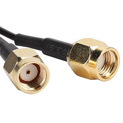 8dBi 2.4GHz 5GHz Band Antenna RP SMA Connector Network Cards Extension Cord for Router