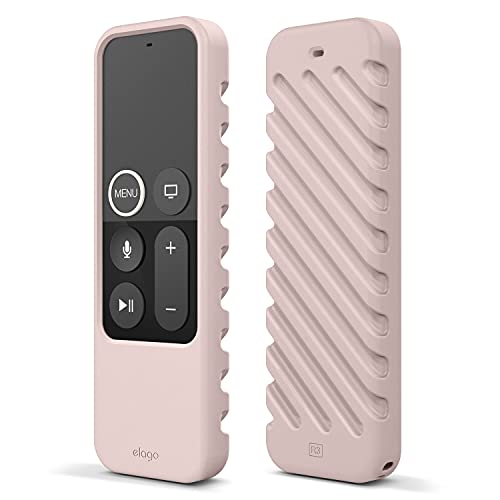 elago R3 Protective Case for Apple TV 4K Siri Remote 1st Generation - color: Sand Pink