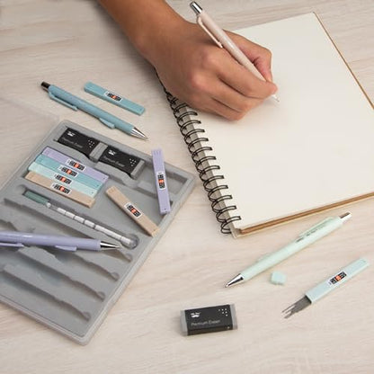 Mr. Pen- Pastel Mechanical Pencil Set with Lead Refills & Erasers, 4 Pack