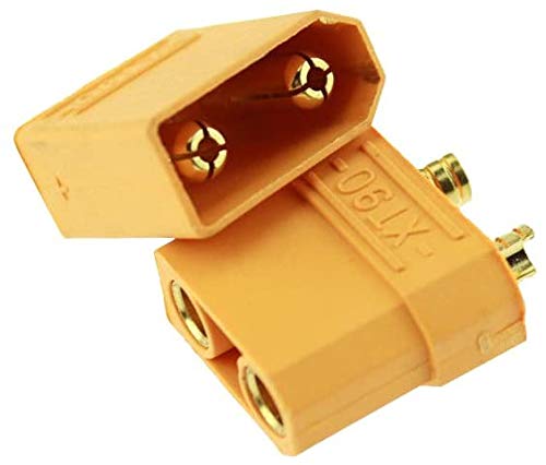 5 Pairs Amass XT-90 XT90H Plug Male and Female Connector Adapter with Plastic Housing for RC Lipo Battery - size: 5 Pairs XT90H