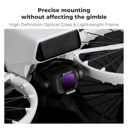 K&F CONCEPT ND/PL Filter Set Compatible with DJI Flip/Lito X1 - style: ND8&PL+ND16&PL+ND32&PL+ND64&PL