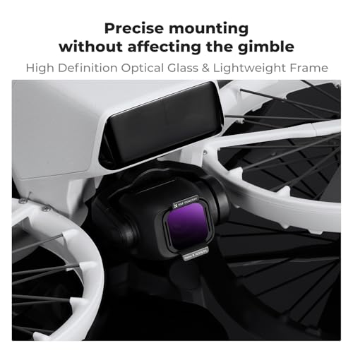 K&F CONCEPT ND/PL Filter Set Compatible with DJI Flip/Lito X1 - style: ND8&PL+ND16&PL+ND32&PL+ND64&PL