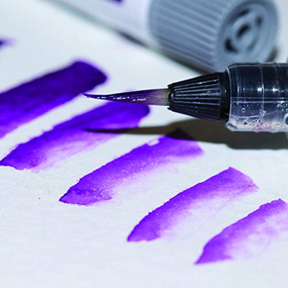 Pentel Arts Aquash Water Brush, Small Brush, Fine Point Tip, 1 Pack (FRHFBP) - style: Fine