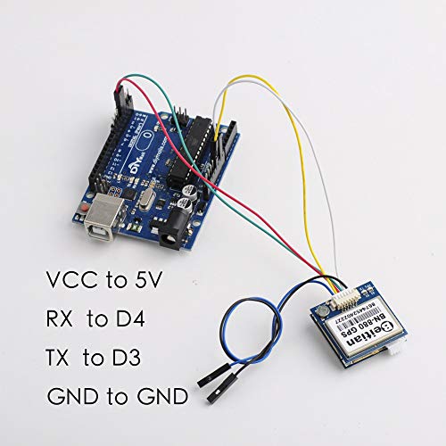BN-880 GPS Receiver Compass Module Glonass Beidou NMEA0183 9600bps
