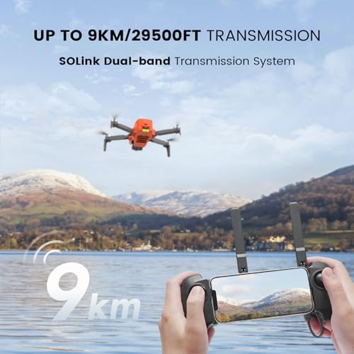 FIMI Mini 3 Drone with Camera for Adults 4K, Upgraded Imaging Module, 3-Axis Gimbal, 9KM HD Transmission, 4K/60fps 48MP Camera, AI Night Vision, Auto Return, Visual Tracking, 64min Flight