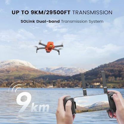 FIMI Mini 3 Drone with Camera for Adults 4K, Upgraded Imaging Module, 3-Axis Gimbal, 9KM HD Transmission, 4K/60fps 48MP Camera, AI Night Vision, Auto Return, Visual Tracking, 64min Flight