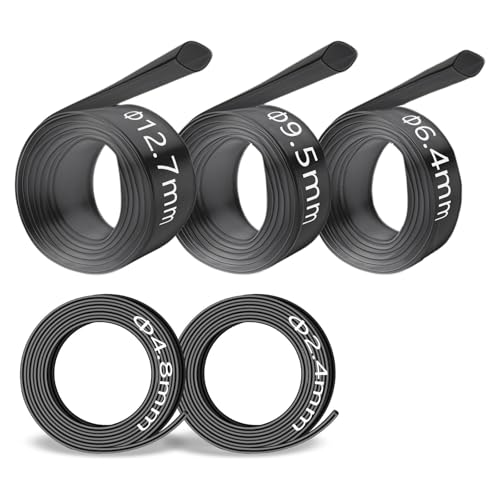5-Size Heat Shrink Tubing Kit: 3:1 Adhesive Lined, Marine Grade Waterproof, Insulated Sealed, Oil-Proof & Wear-Resistant, 10-Foot Total Length - for Home Use & Industrial Applications (Black) - color: Black